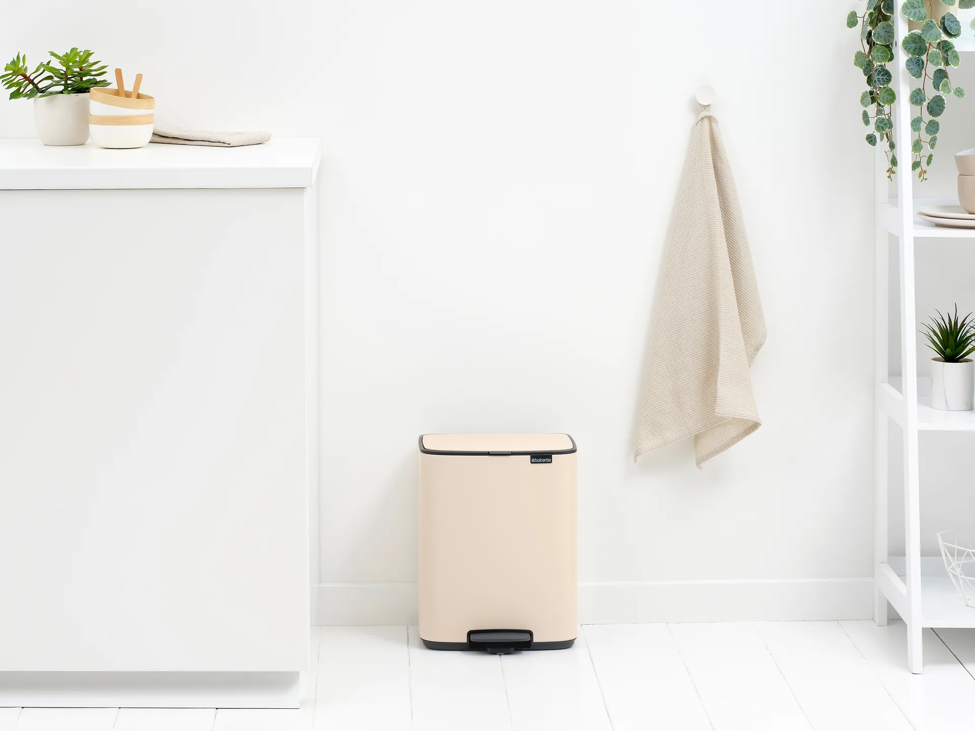 Bo pedalspand 12 l, Soft Beige Brabantia