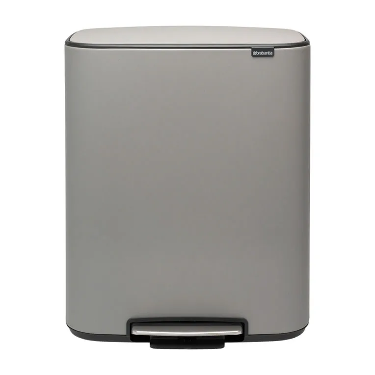 Bo pedalspand 2 x 30 L, Mineral concrete grey Brabantia