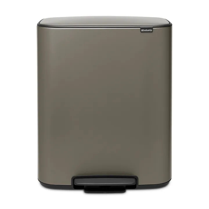 Bo pedalspand 2 x 30 L - Platin - Brabantia