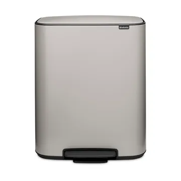 Bo pedalspand 2 x 30 L - Soft grey - Brabantia