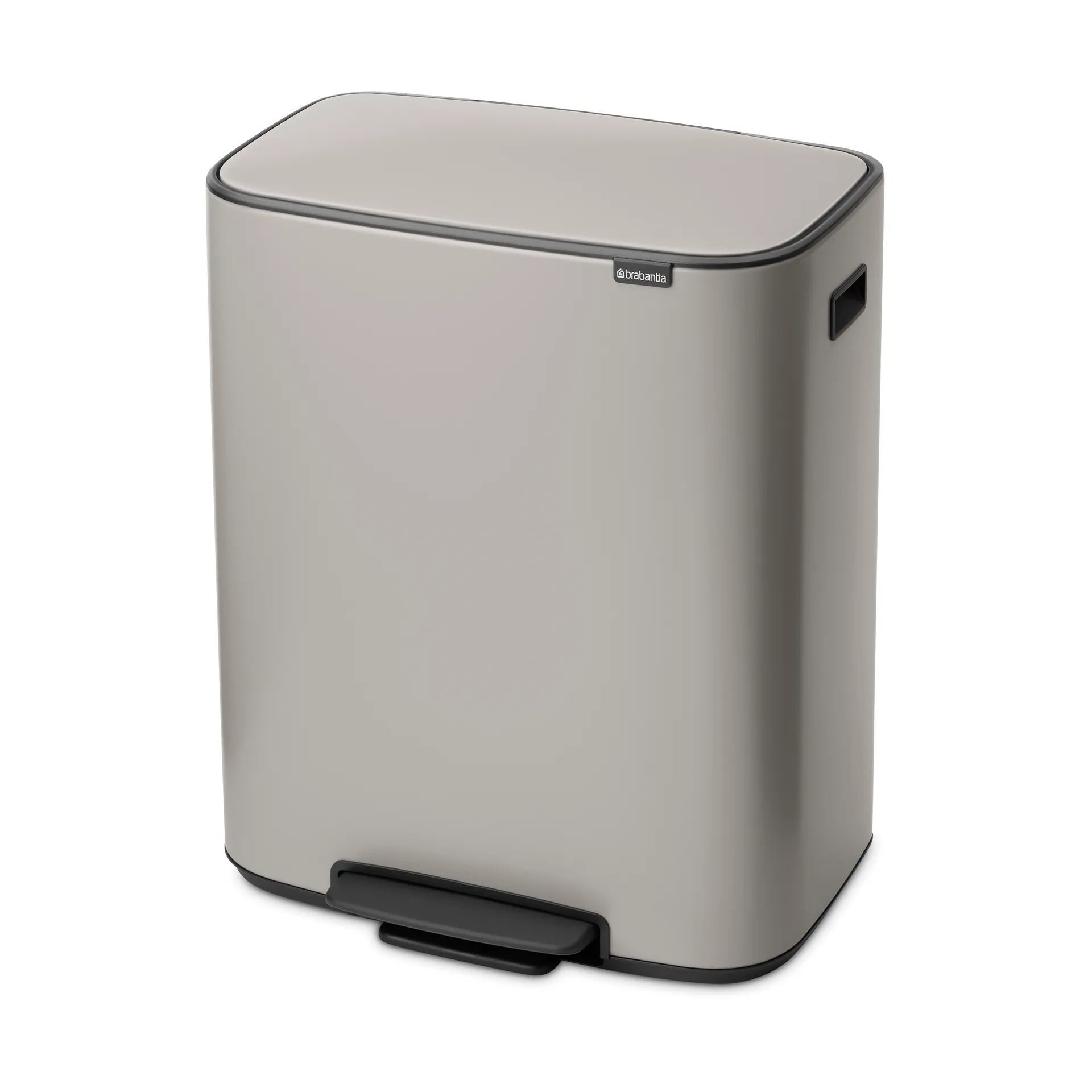 Bo pedalspand 2 x 30 L, Soft grey Brabantia