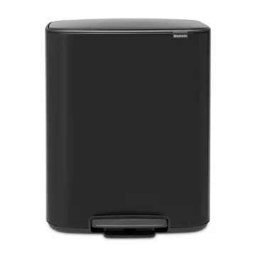 Bo pedalspand 2 x 30 L - Sort - Brabantia