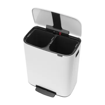 Bo pedalspand 2 x 30 L - White - Brabantia