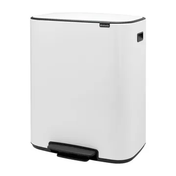 Bo pedalspand 2 x 30 L - White - Brabantia