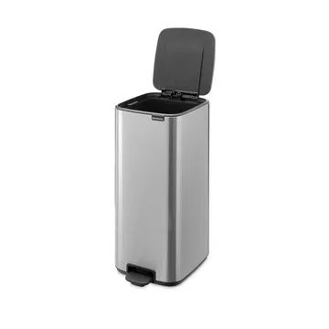 Bo pedalspand 30 l - Matt Steel Fingerprint Proof - Brabantia