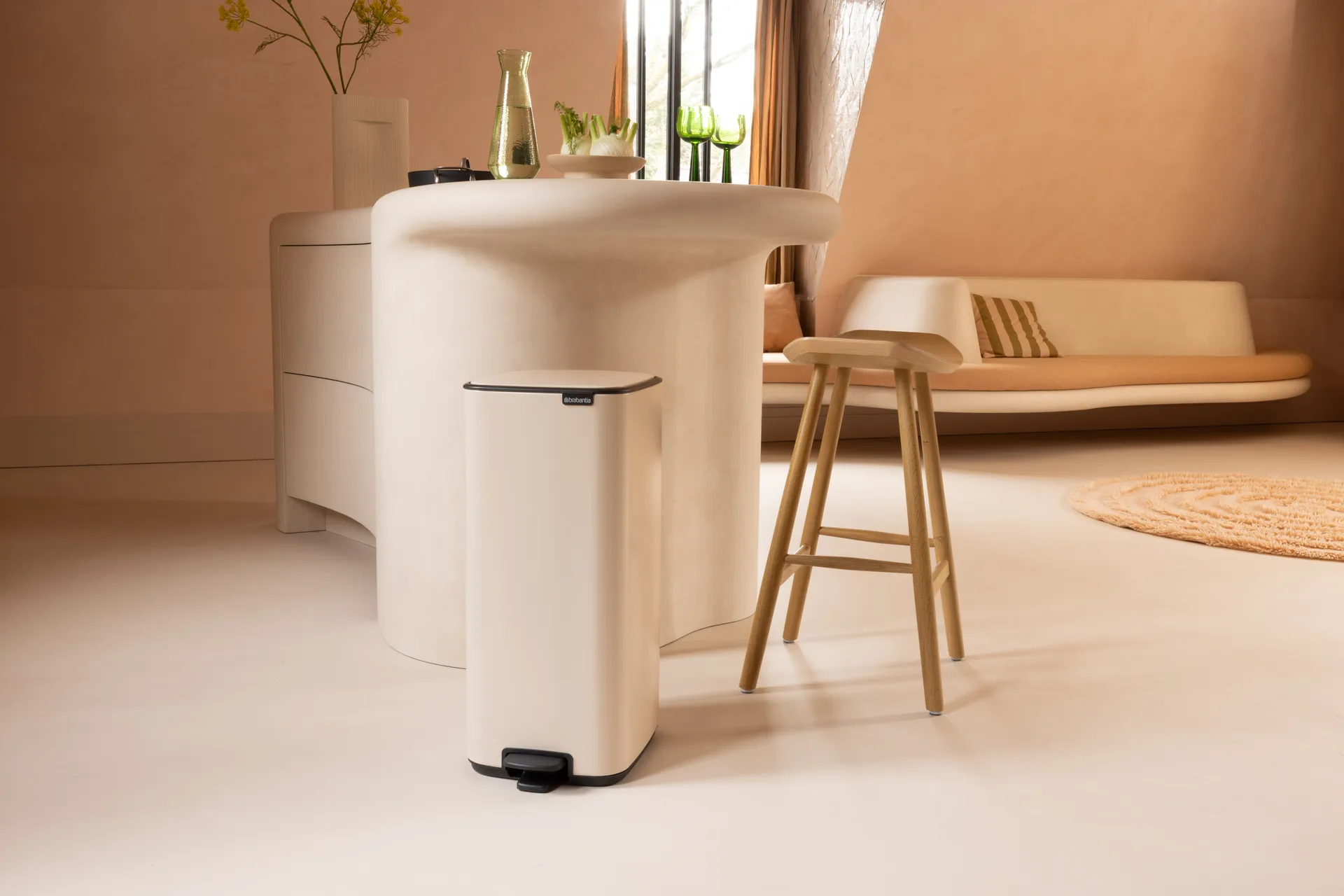 Bo pedalspand 30 l, Soft Beige Brabantia
