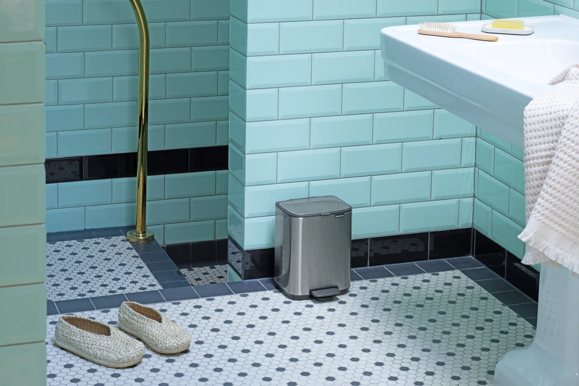 Bo pedalspand 4 l, Matt Steel Fingerprint Proof Brabantia