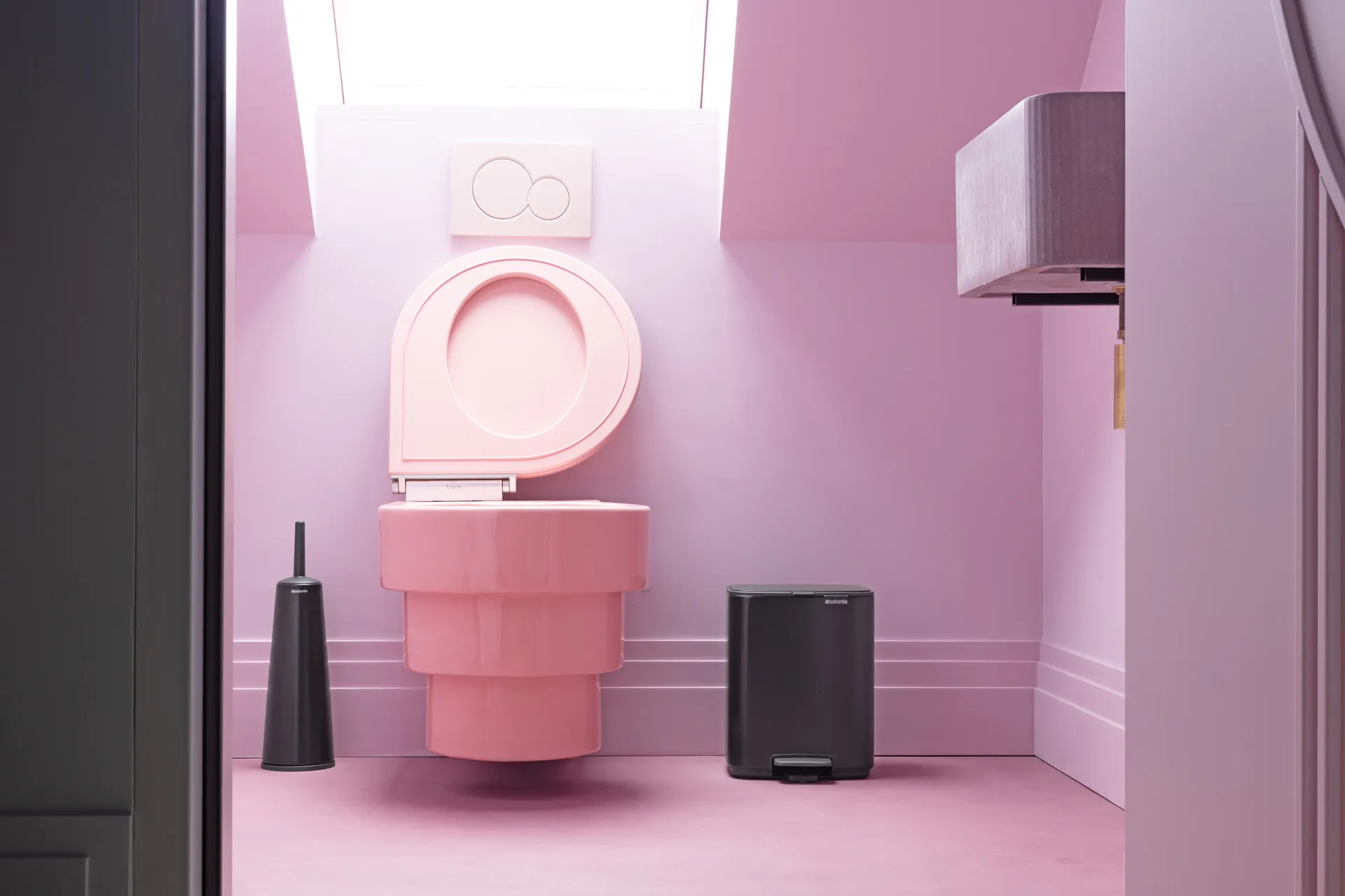 Bo pedalspand 7 l, Matt Black Brabantia