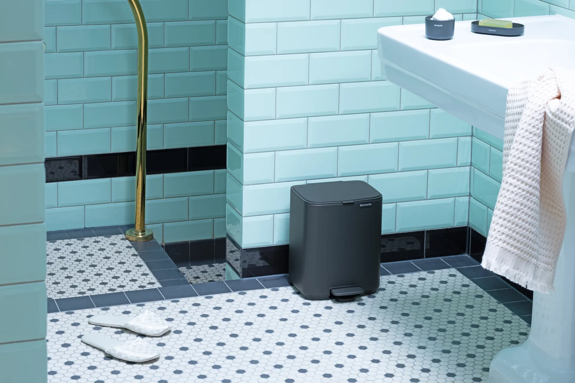 Bo pedalspand 7 l, Mineral Infinite Grey Brabantia