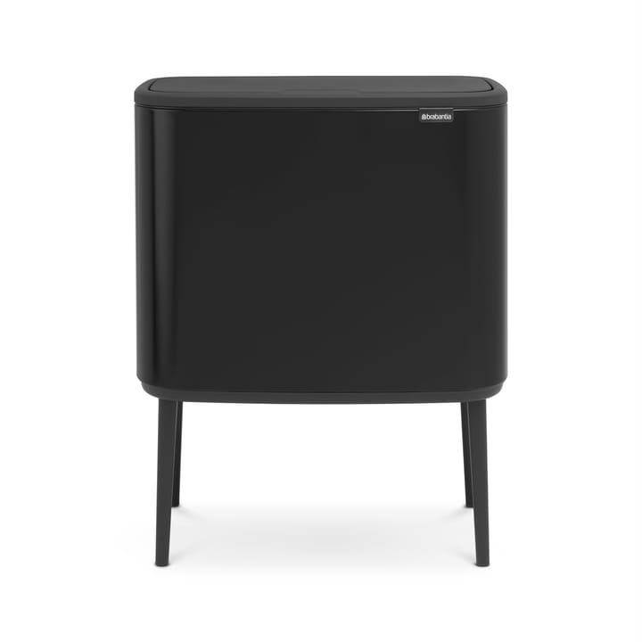 Bo touch bin 11+23 liter - Mat sort - Brabantia