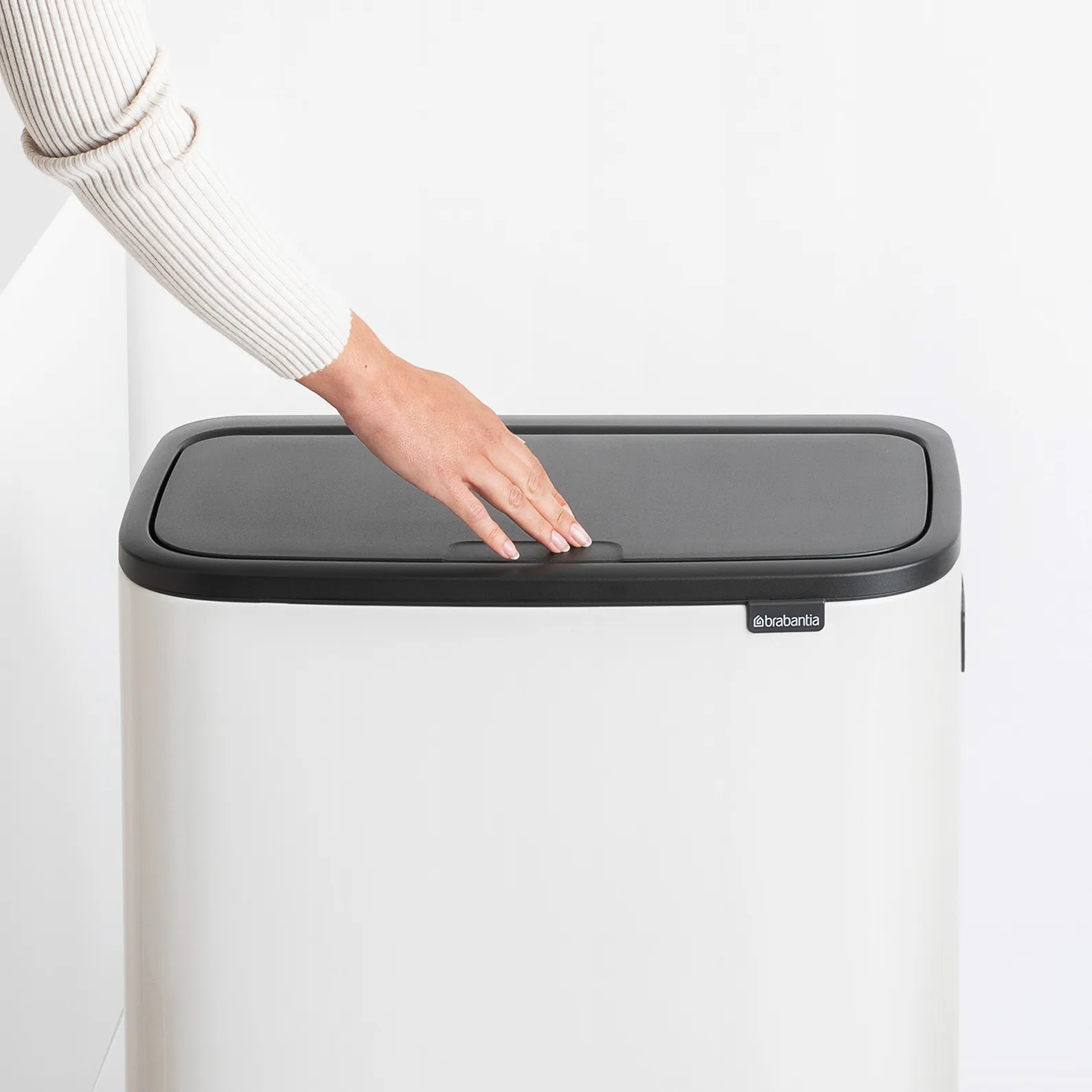 Bo touch bin high 2x30 L, Hvid Brabantia