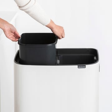 Bo touch bin high 2x30 L - Hvid - Brabantia