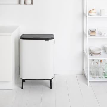 Bo touch bin high 2x30 L - Hvid - Brabantia