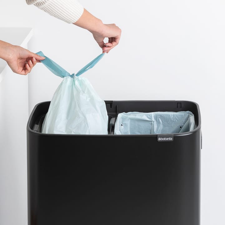 Bo touch bin high 2x30 L, Mat sort Brabantia