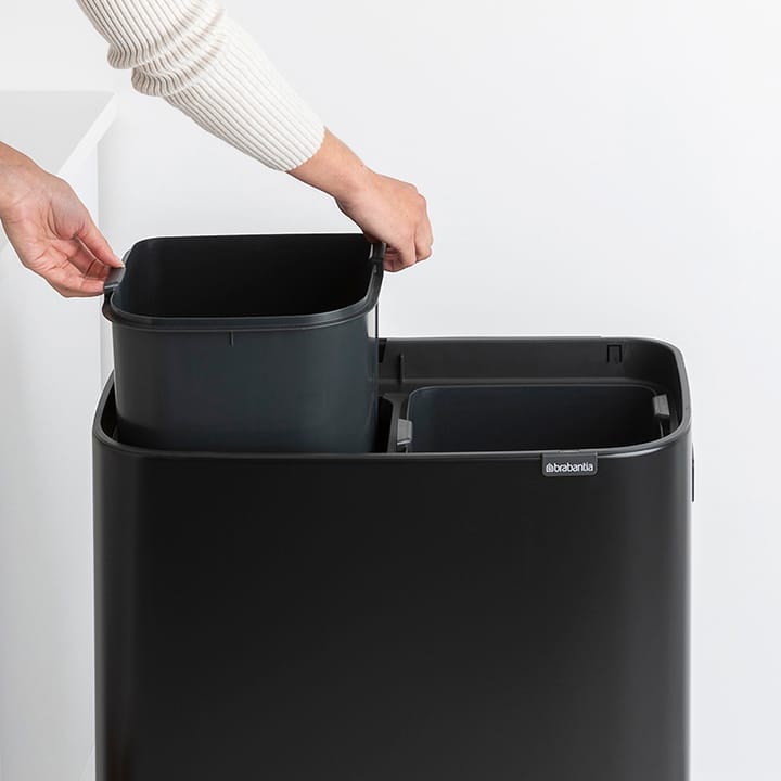 Bo touch bin high 2x30 L, Mat sort Brabantia