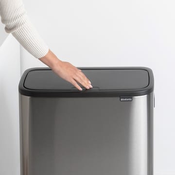 Bo touch bin high 60 L - Matbørstet stål - Brabantia