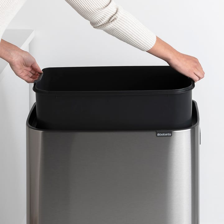 Bo touch bin high 60 L - Matbørstet stål - Brabantia