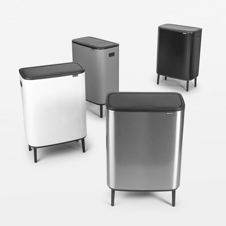 Bo touch bin high 60 L - Matbørstet stål - Brabantia