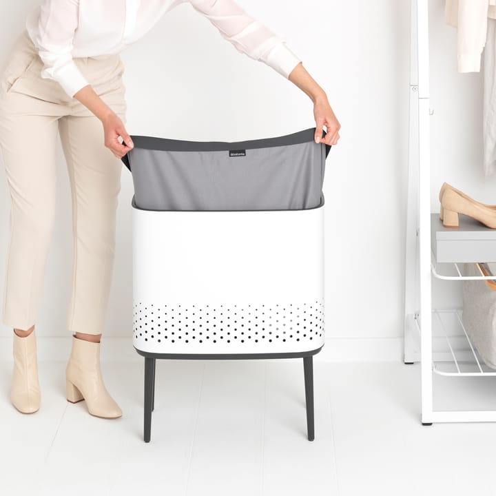 Bo vasketøjskurv 60 L, Hvid Brabantia