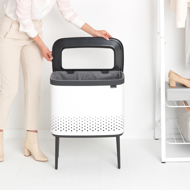 Bo vasketøjskurv 60 L, Hvid Brabantia