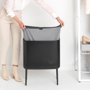 Bo vasketøjskurv 60 L - Mat sort - Brabantia