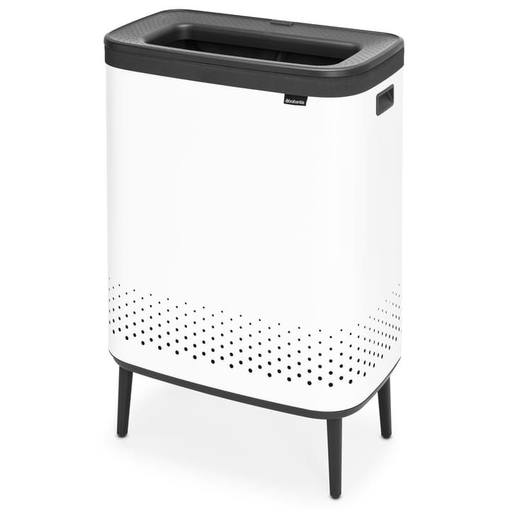 Bo vasketøjskurv high 2x45 L - Hvid - Brabantia