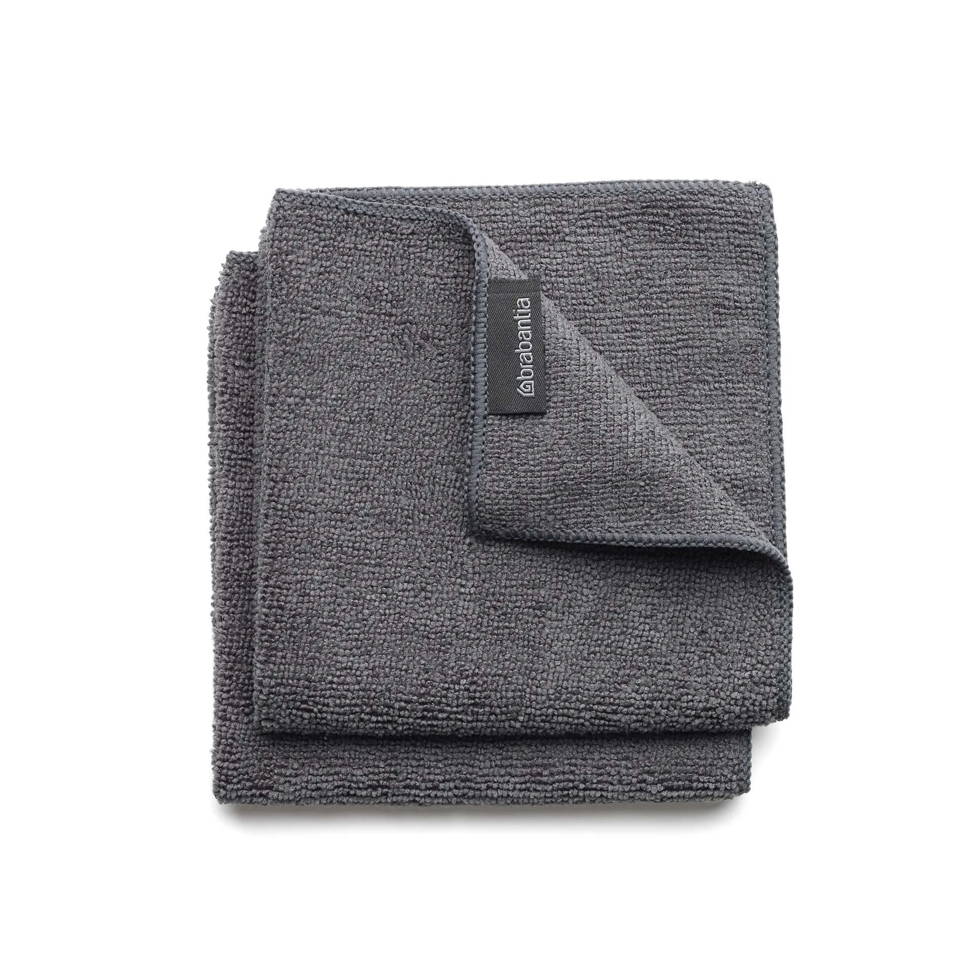 Brabantia klud microfiber 2-pak, mørkegrå Brabantia