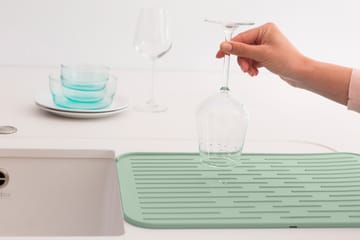 Brabantia opvaskemåtte silikone - Jade green - Brabantia