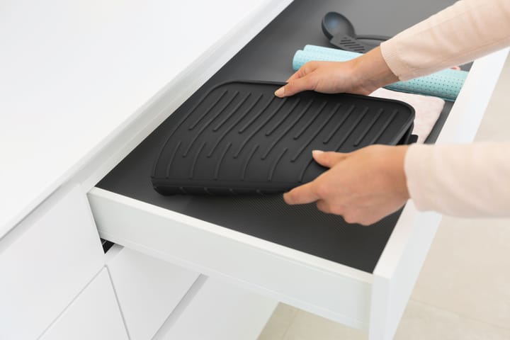 Brabantia opvaskemåtte silikone, mørkegrå Brabantia