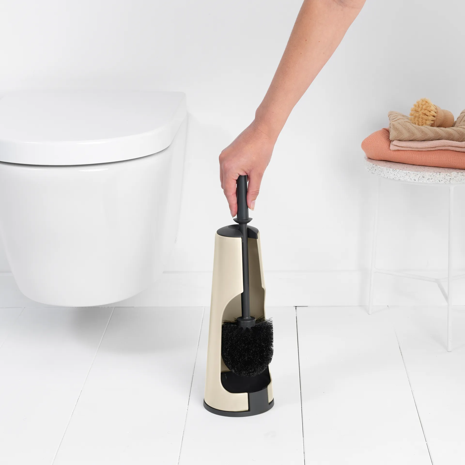 Brabantia ReNew toiletbørste, Soft Beige Brabantia