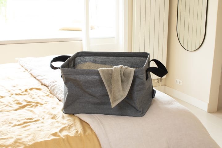 Brabantia sammenklappelig vasketøjskurv 35 L, Pepper Black Brabantia