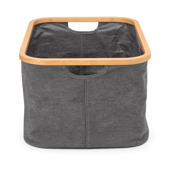 Brabantia sammenklappelig vasketøjskurv 40 L, Pepper Black Brabantia