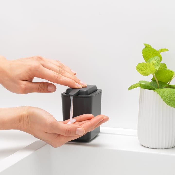 Brabantia sæbedispenser 11,5 cm, Mørkegrå Brabantia