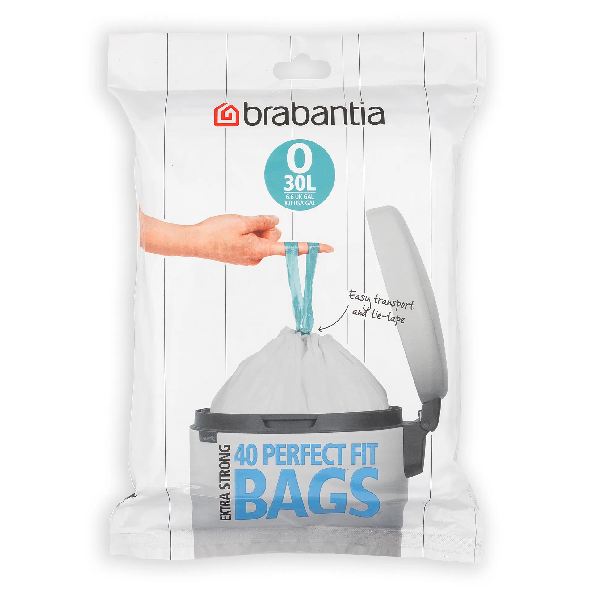 Brabantia skraldepose, 30 L | O 40 stk. Brabantia