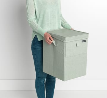 Brabantia stabelbar vasketøjskurv 35 liter - Grøn - Brabantia
