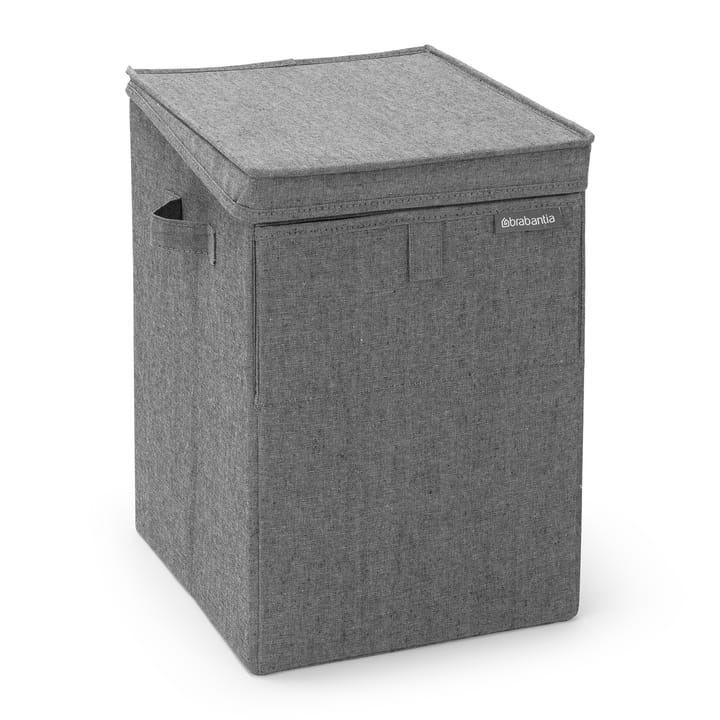 Brabantia stabelbar vasketøjskurv 35 liter - Mørkegrå - Brabantia