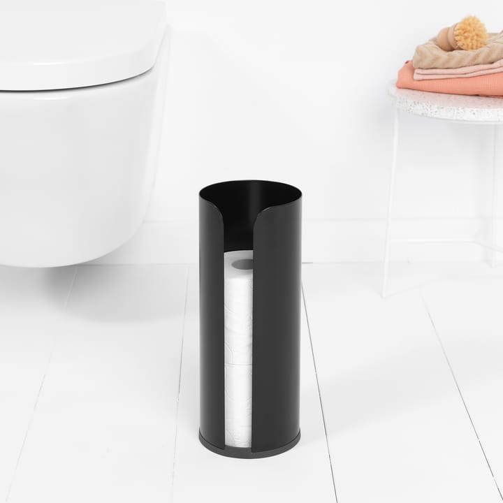 Brabantia toiletrulleholder til 3 ruller, Matt black Brabantia
