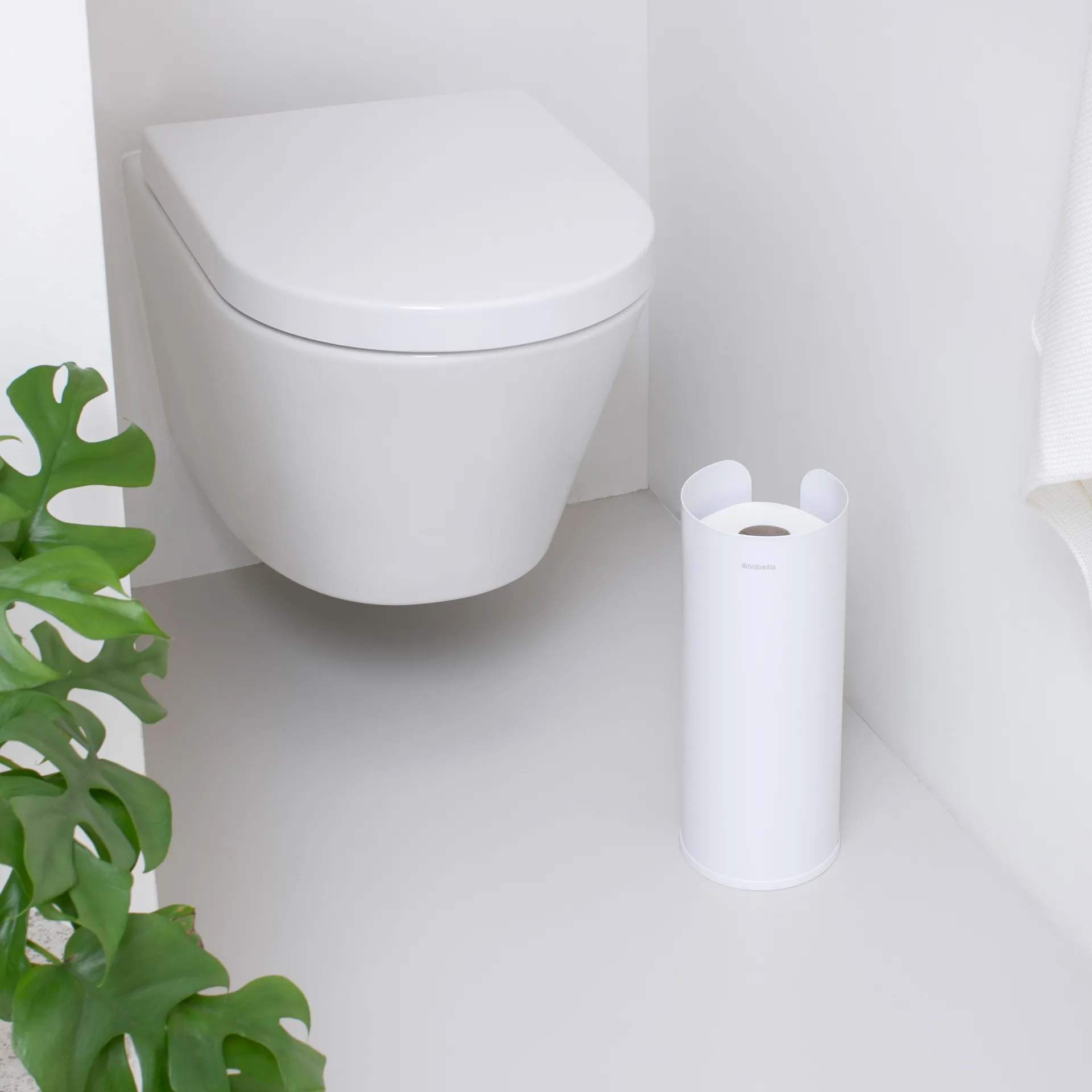 Brabantia toiletrulleholder til 3 ruller, White Brabantia