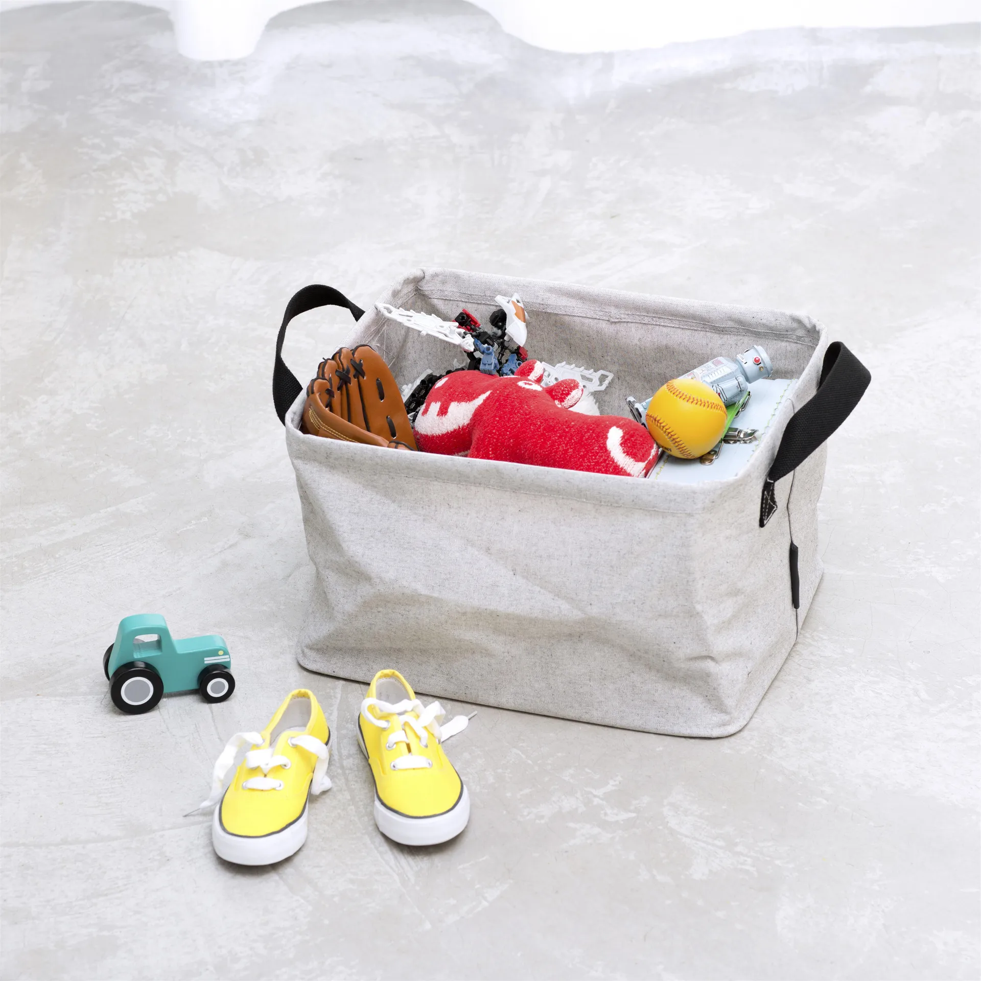 Brabantia vasketøjskurv sammenfoldelig, grå Brabantia