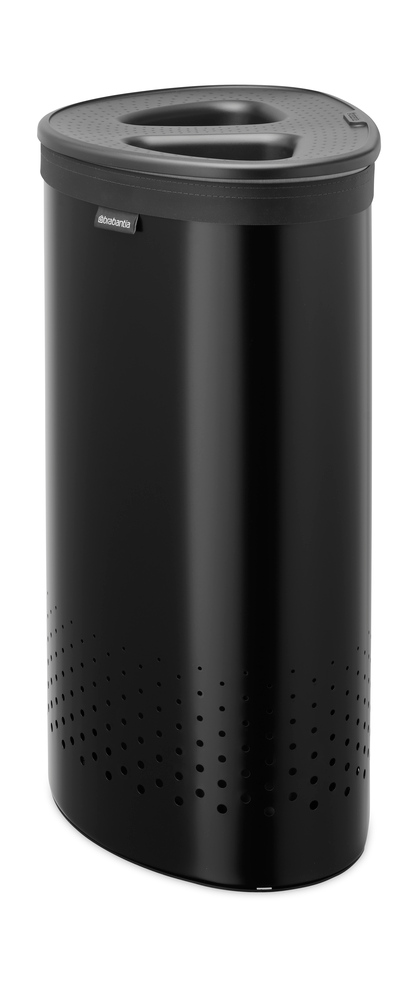Brabantia vasketøjskurv selector 55 L, Mat sort Brabantia