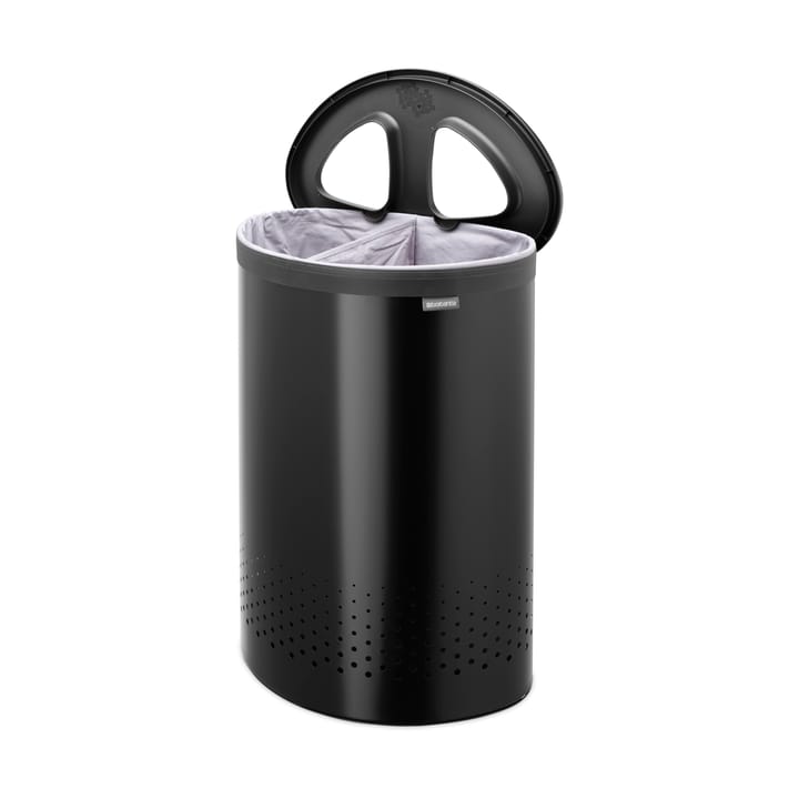 Brabantia vasketøjskurv selector 55 L, Mat sort Brabantia