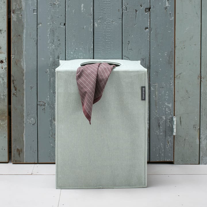 Brabantia vasketøjskurv stof rektangulær 55 liter, Grøn Brabantia