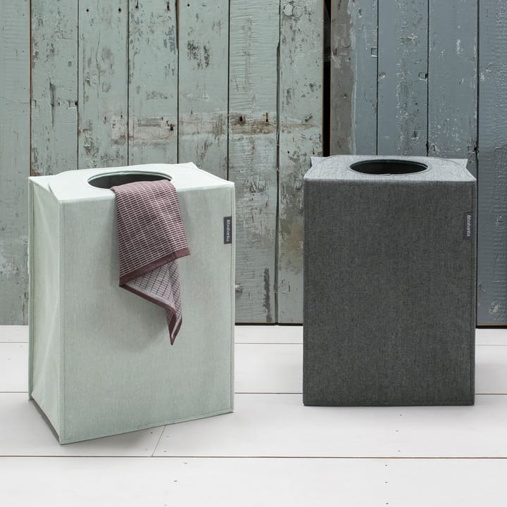 Brabantia vasketøjskurv stof rektangulær 55 liter, Grøn Brabantia