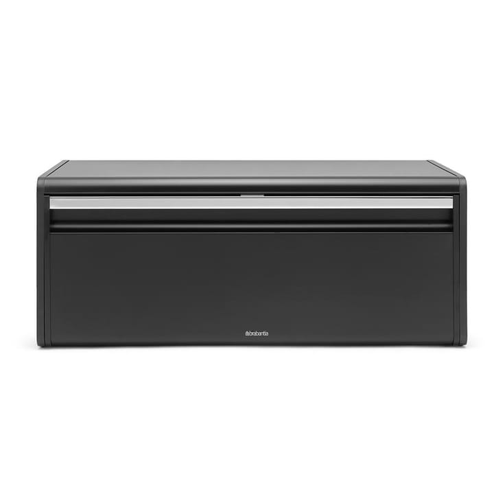 Fall Front brødboks, matt black (sort) Brabantia