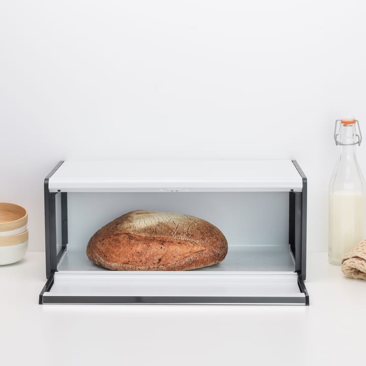 Fall Front brødboks, White/Black Brabantia