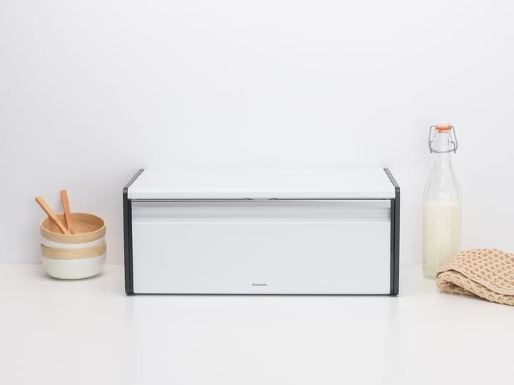 Fall Front brødboks, White/Black Brabantia