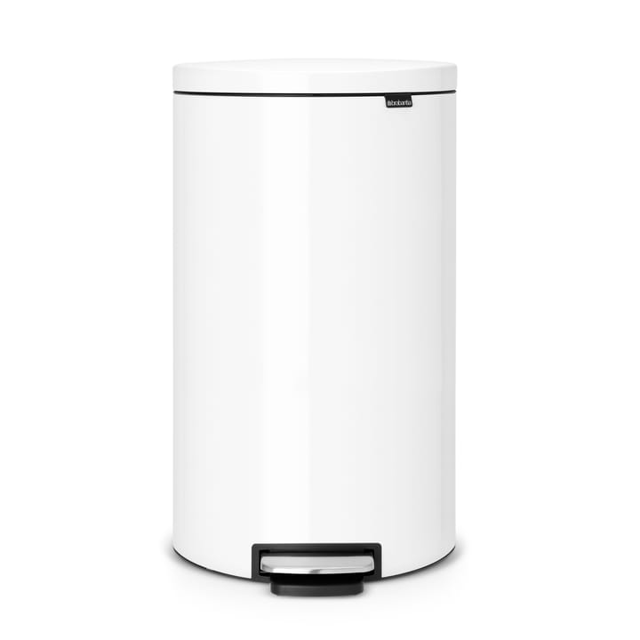 FlatBack+ pedalspand Silent 30 liter, white (hvid) Brabantia