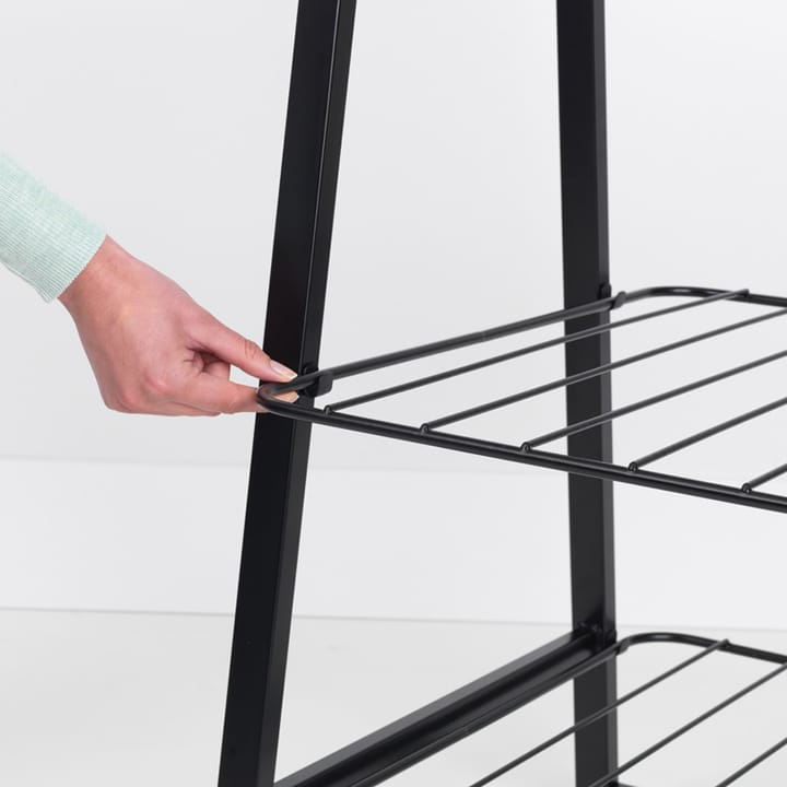 Linn tøjstativ small, Sort Brabantia