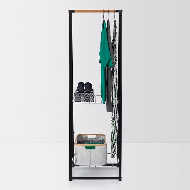 Linn tøjstativ small, Sort Brabantia