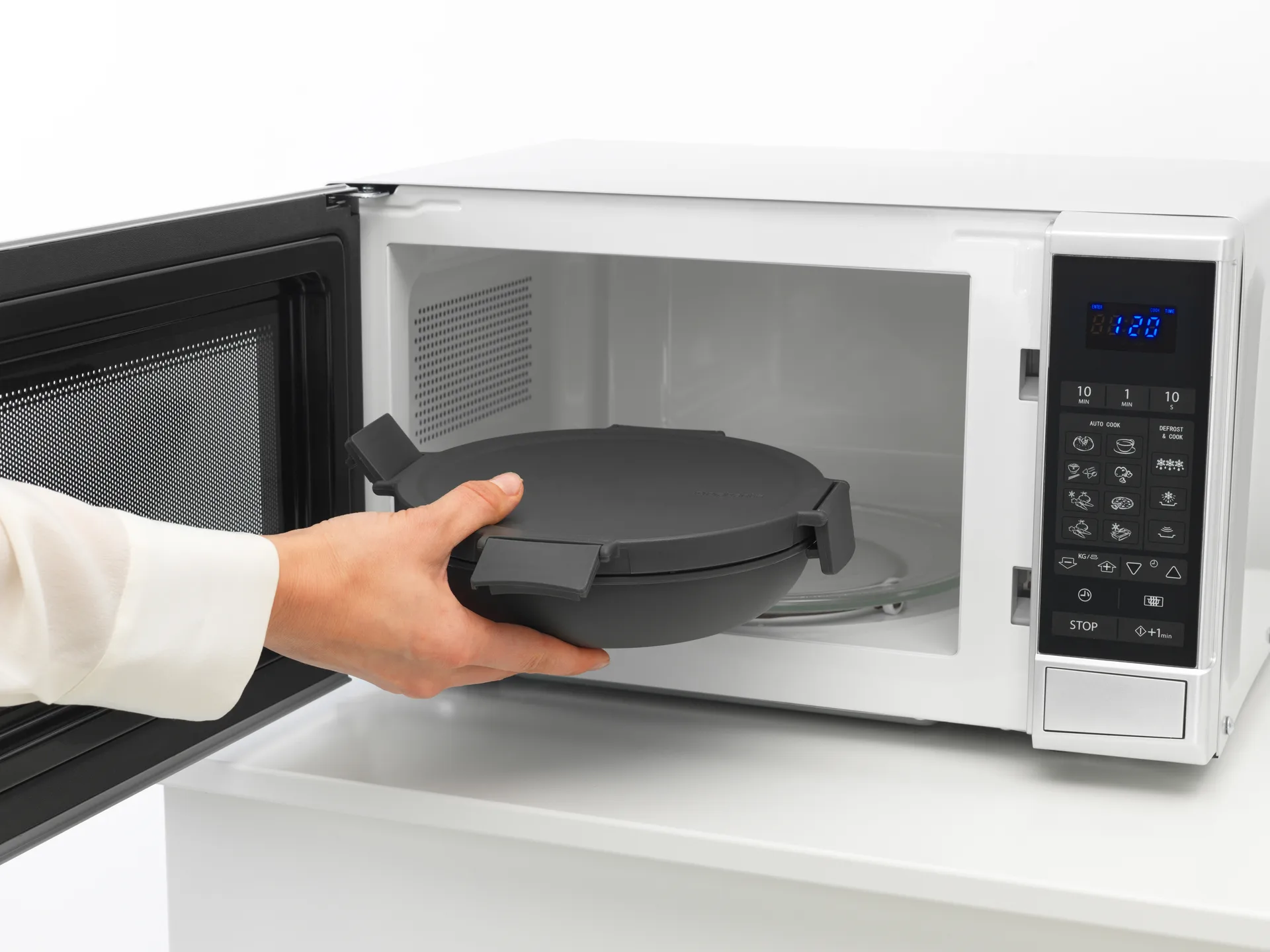 Make & Take madkasse 1 L, Mørkegrå Brabantia